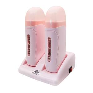 Двойной воскоплав кассетный Global Fashion, розовый