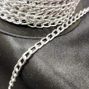 Декоративные цепи для 1,0мм - серебро