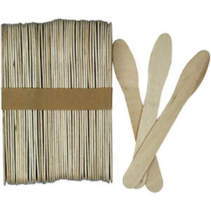 Деревянный шпатель для депиляции Ложка, 50шт Деревянный шпатель для депиляции Ложка, 50шт