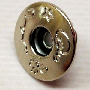 Джинсовая пуговица 17мм Никель (1000шт) 0744 Джинсовая пуговица 17мм Никель (1000шт) 0744