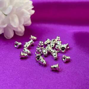 Заглушка для сережек-гвоздиков, упаковка - 20 шт Заглушка для сережек-гвоздиков, упаковка - 20 шт