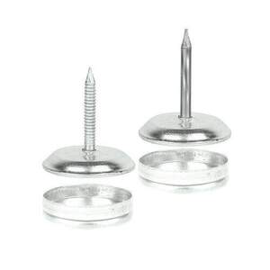 Заготовка для обтяжки пуговицы тканью на гвозде #36/12 (D21,8мм) 500шт. Mikron Заготовка для обтяжки пуговицы тканью на гвозде #36/12 (D21,8мм) 500шт. Mikron