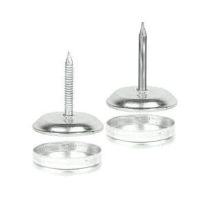 Заготовка для обтяжки пуговицы тканью на гвозде #36/42 (D21,8мм) 250шт. Mikron Заготовка для обтяжки пуговицы тканью на гвозде #36/42 (D21,8мм) 250шт. Mikron