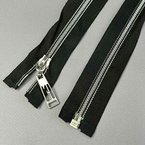 Застежка-молния спиральная сильвер 80 см 1 бегунок