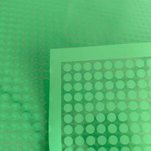 Калька флористическая для цветов и подарков 57х57см 20 листов зеленая