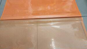 Калька флористическая для цветов и подарков 57х57см 20 листов оранж