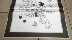 Калька флористическая для цветов и подарков 57х57см 20 листов черная