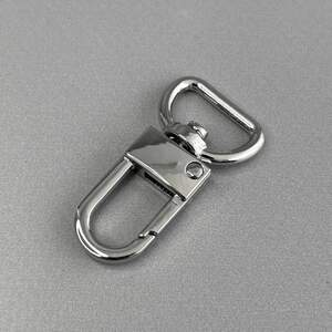 Карабин для сумки 15 мм, никель - 4 см