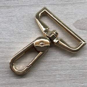 Карабин для сумки 38 мм, золото - 5,5 см