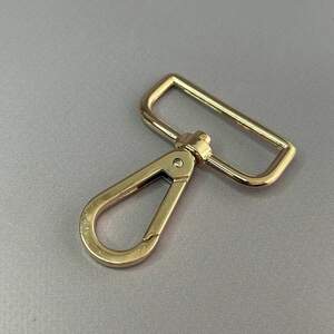 Карабин для сумки 38 мм, золото - 6 см