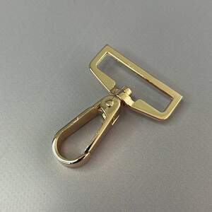 Карабин для сумки 38 мм, золото - 6 см