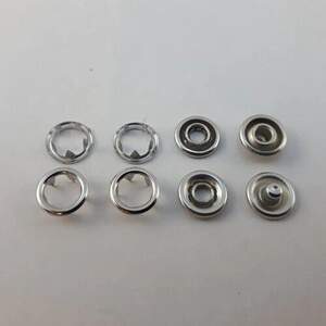 Кнопка Baby 10,5мм Никель 1440шт. (213334)