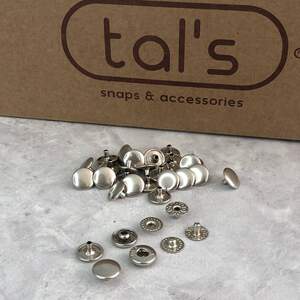 Кнопка Альфа 10мм Никель VT-2 (720шт) Tals (00244) Кнопка Альфа 10мм Никель VT-2 (720шт) Tals (00244)