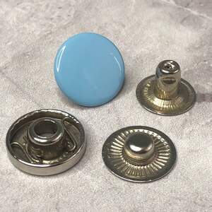 Кнопка Альфа 15мм Голубая (10шт) (00247) Кнопка Альфа 15мм Голубая (10шт) (00247)