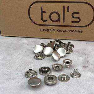 Кнопка Альфа 15мм Никель (720шт) Tals (00247) Кнопка Альфа 15мм Никель (720шт) Tals (00247)