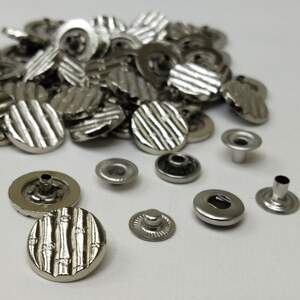 Кнопка Таблетка - 17мм Никель 720шт. Нержавейка (108917) Кнопка Таблетка - 17мм Никель 720шт. Нержавейка (108917)