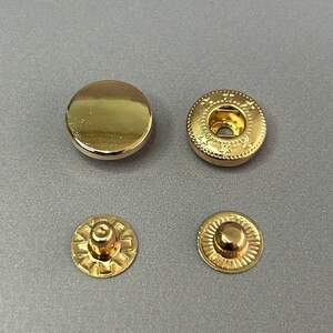 Кнопка таблетка-alfa 15 мм, упаковка 100 шт - золото Кнопка таблетка-alfa 15 мм, упаковка 100 шт - золото