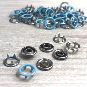 Кнопка трикотажная Baby 9,5мм Голубой (50шт.) Кнопка трикотажная Baby 9,5мм Голубой (50шт.)