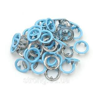 Кнопка трикотажная Baby 9,5мм Голубой 1440шт. (203) Кнопка трикотажная Baby 9,5мм Голубой 1440шт. (203)