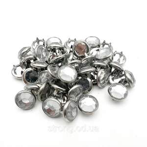 Кнопка трикотажная Baby 9,5мм камень Сваровски 50шт. Кнопка трикотажная Baby 9,5мм камень Сваровски 50шт.