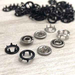 Кнопка трикотажная Baby 9,5мм Черный 50шт (212223) Кнопка трикотажная Baby 9,5мм Черный 50шт (212223)