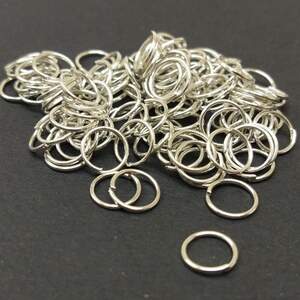 Колечко соединительное, одинарное 8 мм, цвет Сталь - 10г/уп Колечко соединительное, одинарное 8 мм, цвет Сталь - 10г/уп