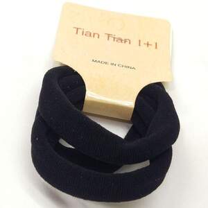 Комлект бесшовных резинок 3 шт, цвет черный Комлект бесшовных резинок 3 шт, цвет черный