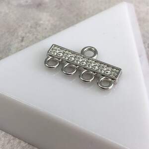 Коннектор-разделитель 12х21 мм, цвет - Сталь Коннектор-разделитель 12х21 мм, цвет - Сталь