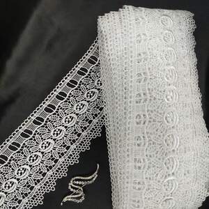 Кружево макраме Sindtex 10см (20м) Цвет - Белый (09-Y10093-1)