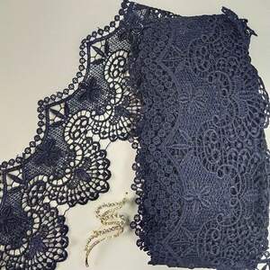 Кружево макраме Sindtex 11см (13м) Цвет - Синий темный (38-D2222901-2)