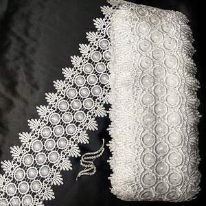 Кружево макраме Sindtex 11см (20м) Цвет - Белый (32-Y11579A-1)