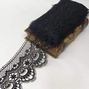 Кружево макраме Sindtex 13см (13м) Цвет - Черный (729-107-039)