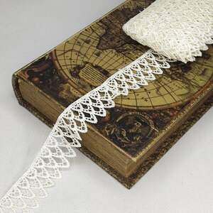 Кружево макраме Sindtex 3,5см (13м) Цвет - Айвори (729-23-084)