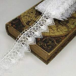 Кружево макраме Sindtex 5,5см (13м) Цвет - Белый (729-112-001)