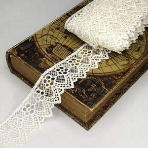 Кружево макраме Sindtex 5см (13м) Цвет - Айвори (729-37-084)