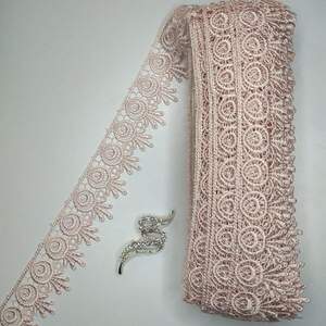 Кружево макраме Sindtex 5см (20м) Цвет - Пудра (26-H1931-11)