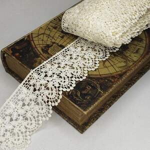 Кружево макраме Sindtex 6,5см (13м) Цвет - Айвори (729-45-084)