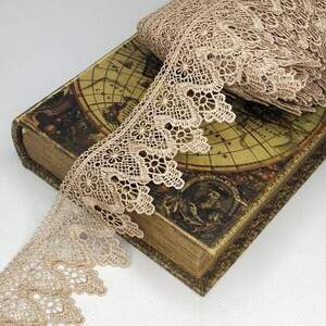 Кружево макраме Sindtex 6см (13м) Цвет - Бежевый (729-51-061)