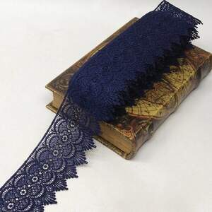 Кружево макраме Sindtex 7,5см (13м) Цвет - Синий темный (729-70-154) Кружево макраме Sindtex 7,5см (13м) Цвет - Синий темный (729-70-154)