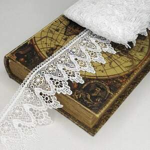 Кружево макраме Sindtex 7см (13м) Цвет - Белый (729-51-001)