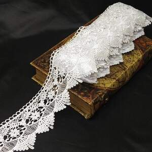 Кружево макраме Sindtex 8,5см (13м) Цвет - Белый (729-74-001)