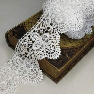 Кружево макраме Sindtex 9,5см (13м) Цвет - Белый (729-90-001)