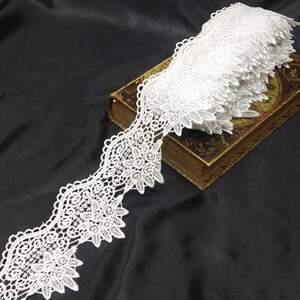 Кружево макраме Sindtex 9,5см (13м) Цвет - Белый (729-96-001) Кружево макраме Sindtex 9,5см (13м) Цвет - Белый (729-96-001)