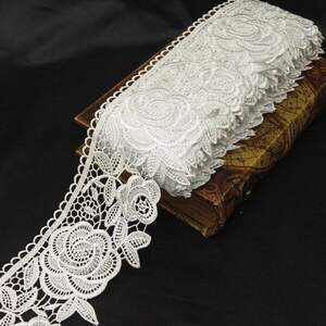 Кружево макраме Sindtex 9,5см (13м) Цвет - Белый (729-98-001) Кружево макраме Sindtex 9,5см (13м) Цвет - Белый (729-98-001)