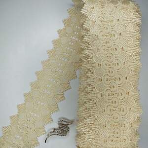 Кружево макраме Sindtex 9см (20м) Цвет - Молочный (23-Y12169-6)