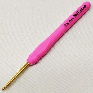 Крючок для вязания Shuma #2,5 с мягкой ручкой