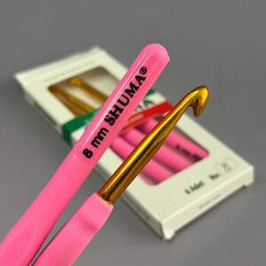 Крючок для вязания Shuma #8 с мягкой ручкой