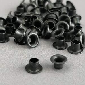 Люверс D-3,5мм нержавейка с пластиковым кольцом-оксид (100шт) (матр.00252)