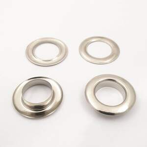 Люверс Никель 10мм (1000шт) (матр.00257)