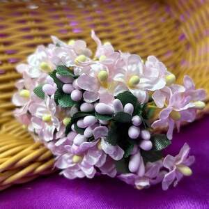 Лютики, букет 12 цветков - розовый